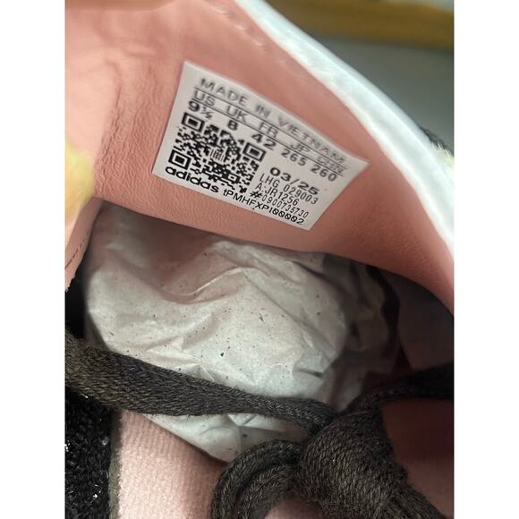 adidas Originals Samba OG trainers in cow print sz UK 8W/ US 9.5 - Picture 9 of 11